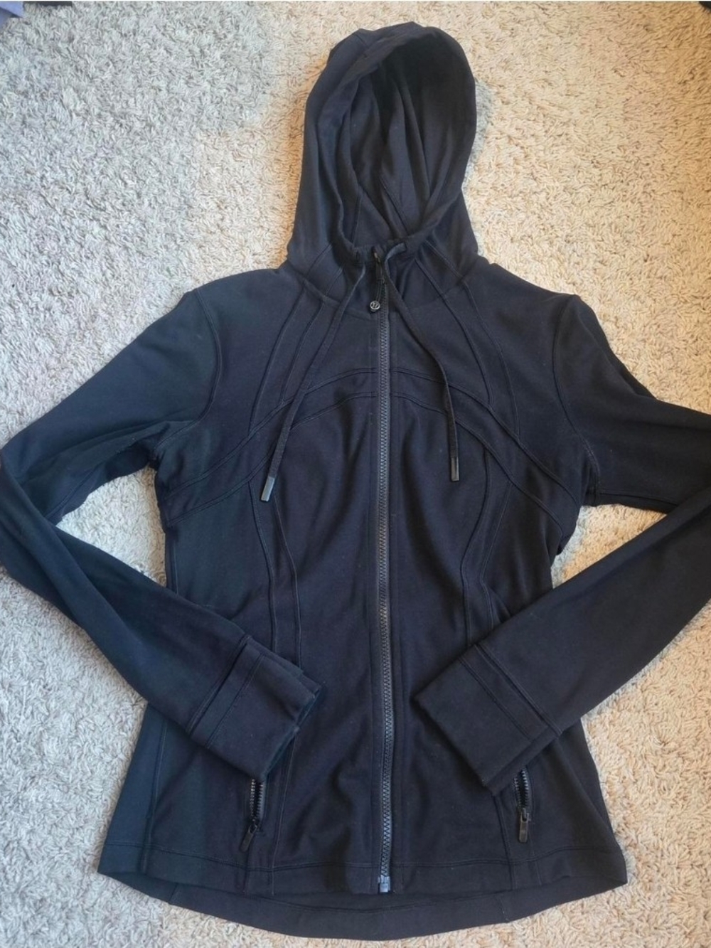 lululemon athletica Black Hooded Define Jacket